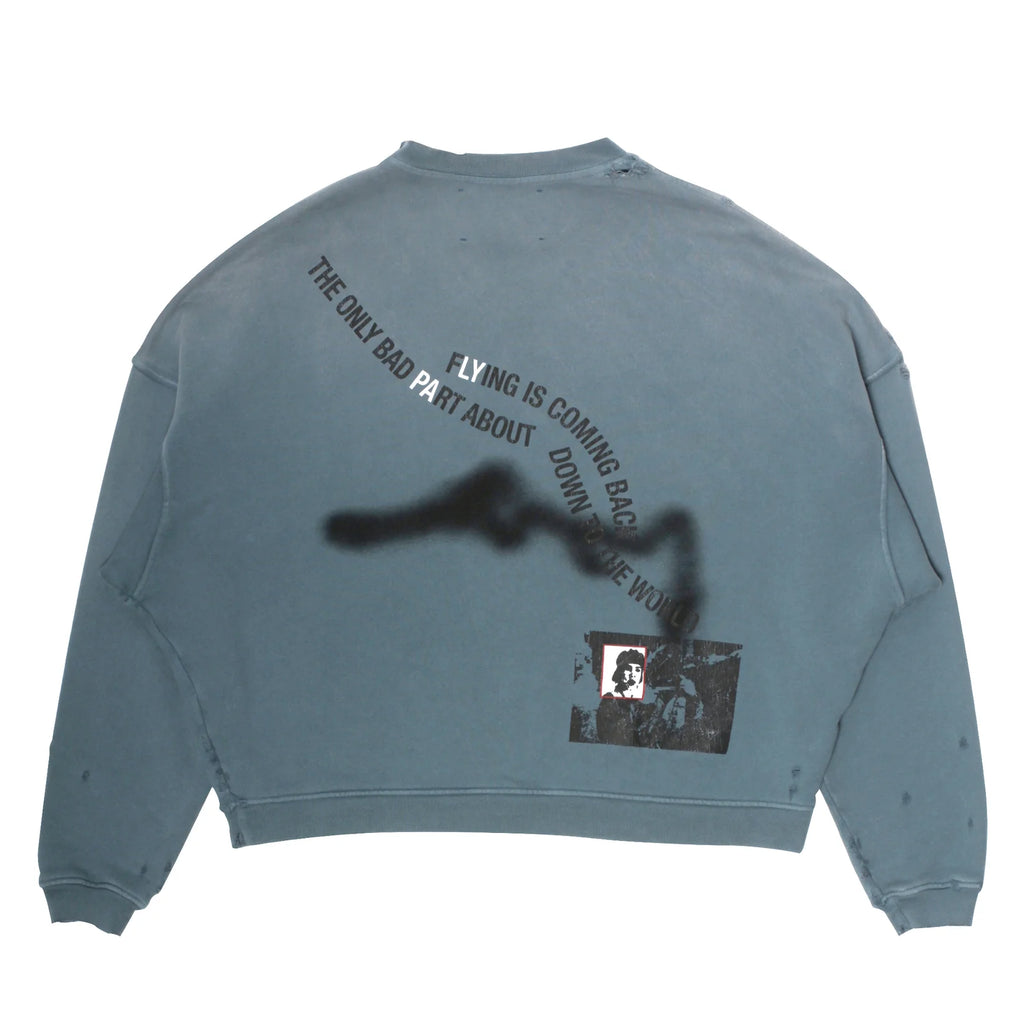 Paly Hollywood STREETWISE AIRBRUSH CREW NECK
