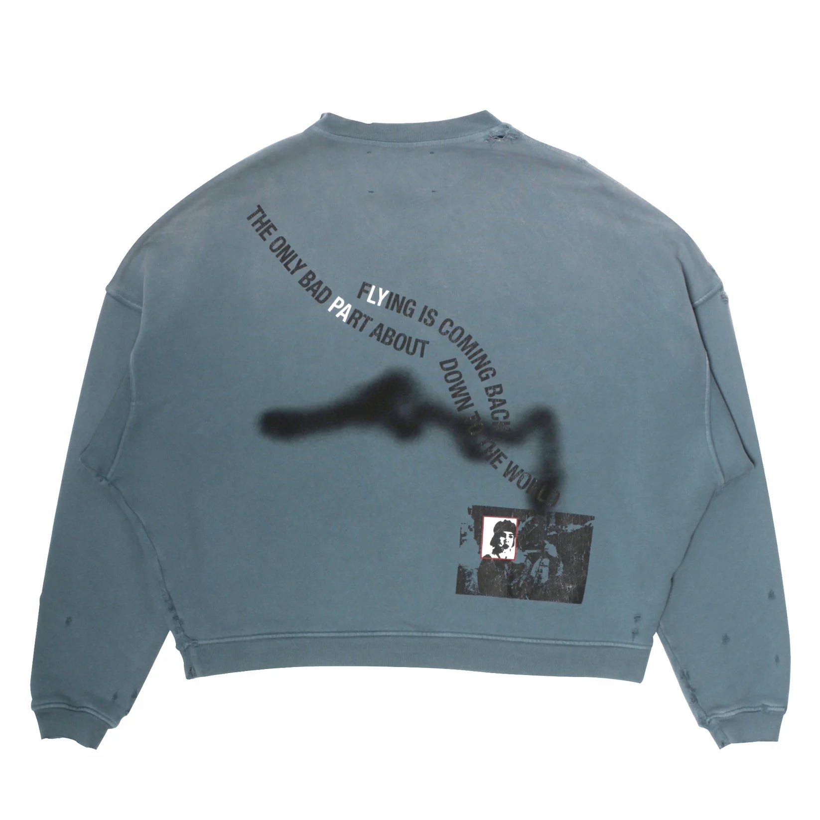 Paly Hollywood STREETWISE AIRBRUSH CREW NECK