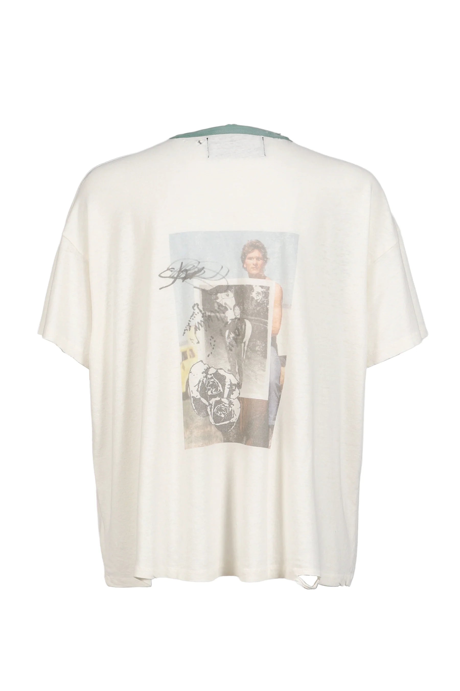 Paly Hollywood back to life ringer t-shirt