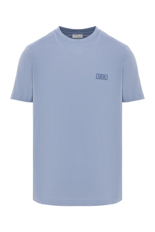 Dior Light blue logo t-shirt