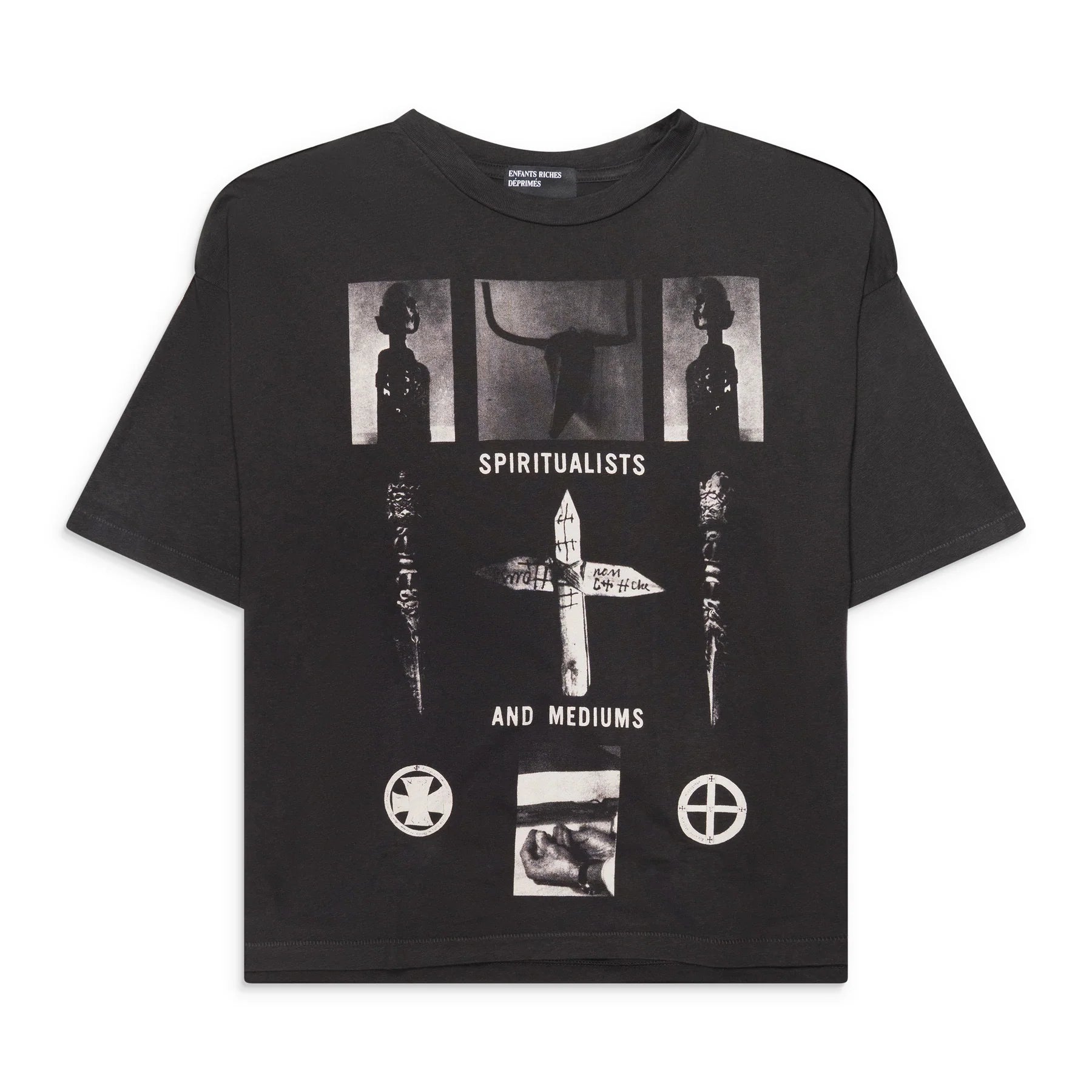 Enfants Riches Deprimes Spiritualists And Mediums T-Shirt Black Enfants Riches Deprimes Spiritualists And Mediums T-Shirt