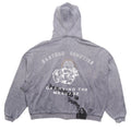 Paly hollywood CARRYING THE MESSAGE ZIP HOODIE