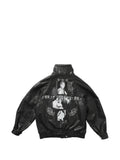 Enfants Riches Déprimés Prince Phillip's Childhood studded graphic-print jacket