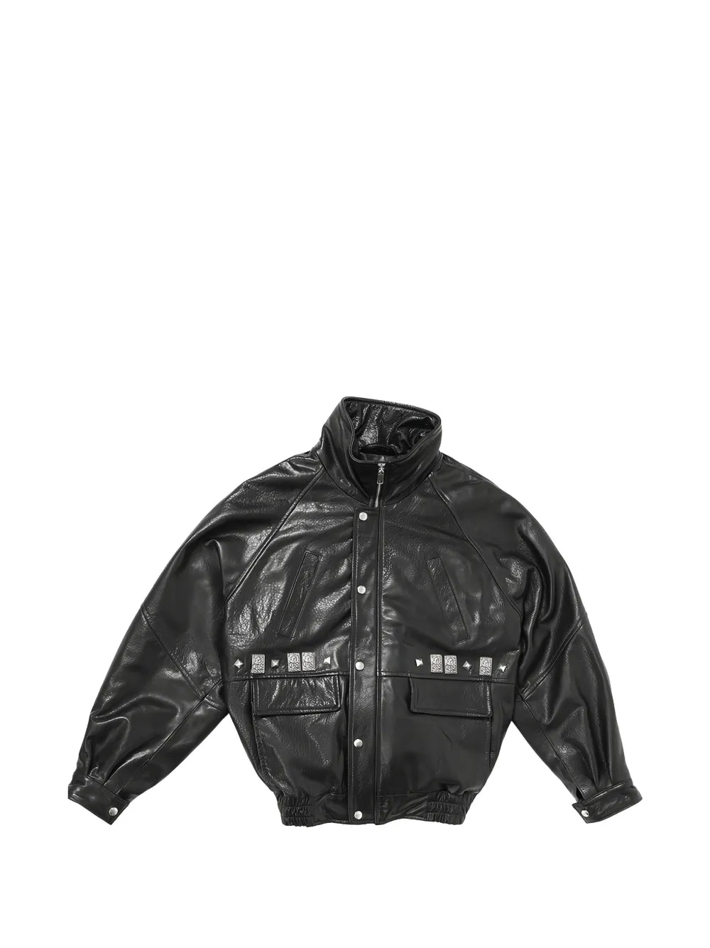 Enfants Riches Déprimés Prince Phillip's Childhood studded graphic-print jacket