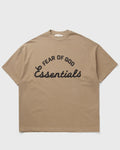Fear of god x essentials Brown T-shirt