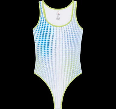 Printer swimsuit casablanca